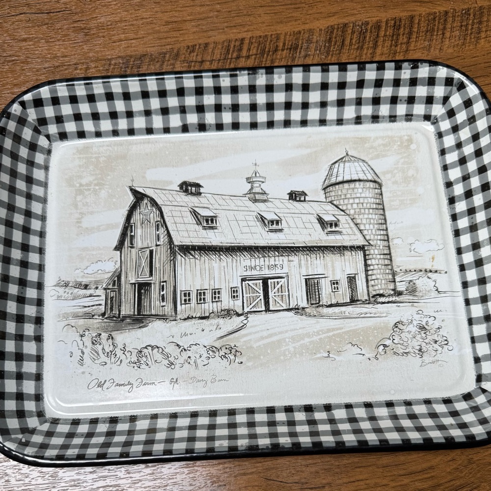 Creative co-op tin picture